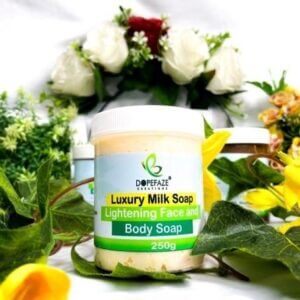 Luxury milk face and body soap  250g