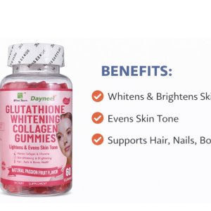Glutathione and collagen gummies