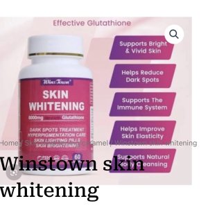 Skin whitening pill